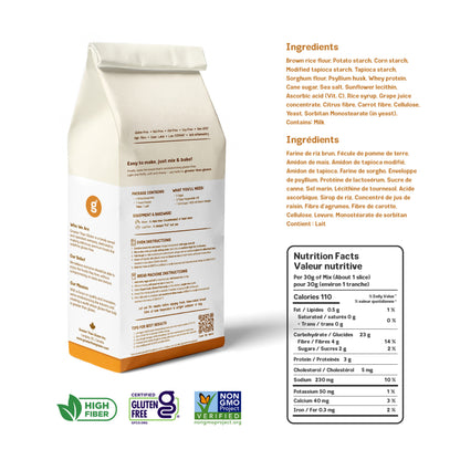 Gluten-Free White Bread Mix